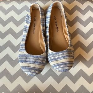 Lucky brand flats. Size 8
